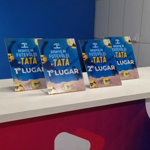 PLACA DE PIX / DISPLAY Polietileno   Laminação Brilho Corte Reto 